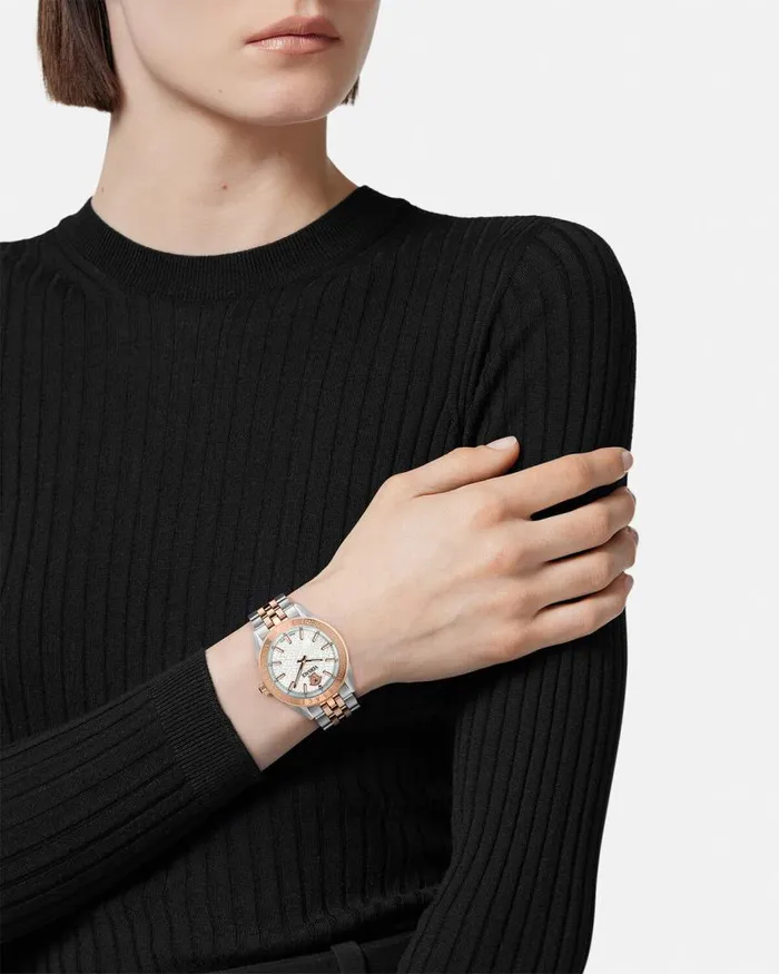 Versace VCode Lady Watch Goldsilver Women Watches