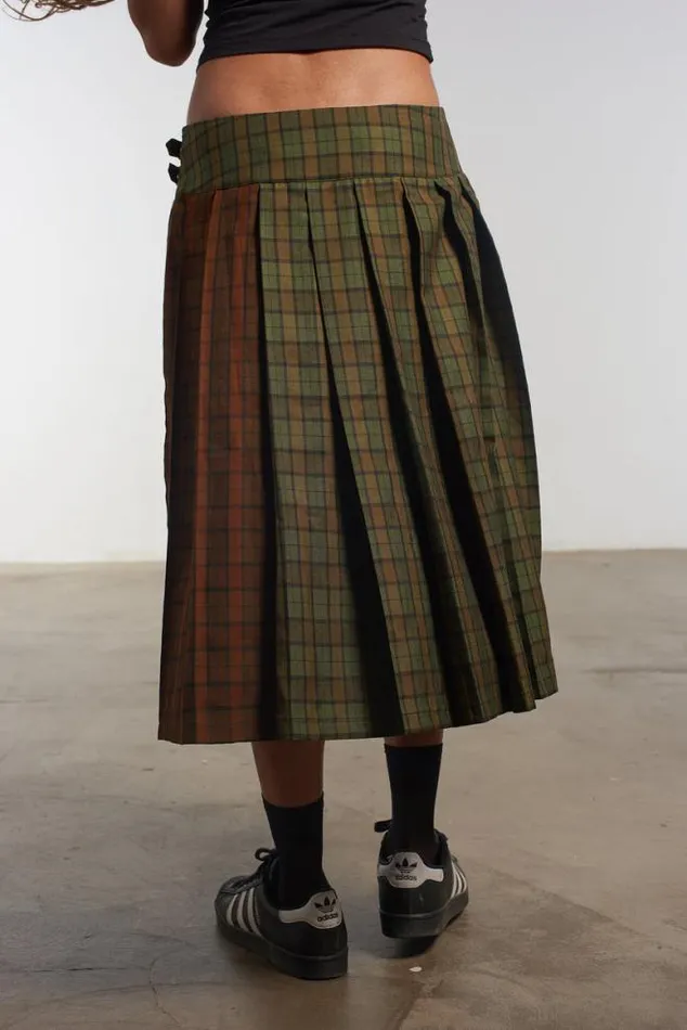 Viv Check Maxi Kilt Women The Ragged Priest Skirts and Shorts
