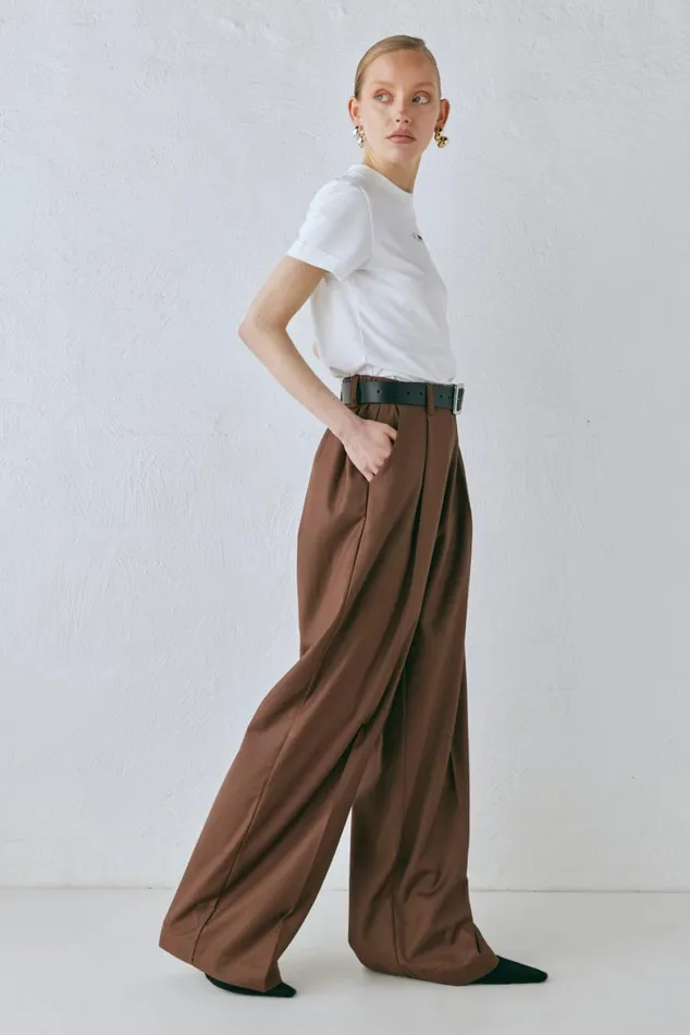 VRG GRL Pants Zola Pants Chocolate 8211 Women VRG GRL Pants Zola Pants Chocolate 8211 Women