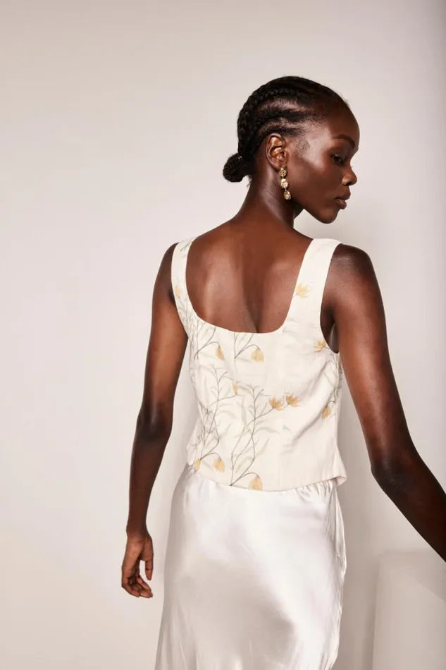VRG GRL Sleeveless Ingrid Top Florette 8211 Women VRG GRL Sleeveless Ingrid Top Florette 8211 Women