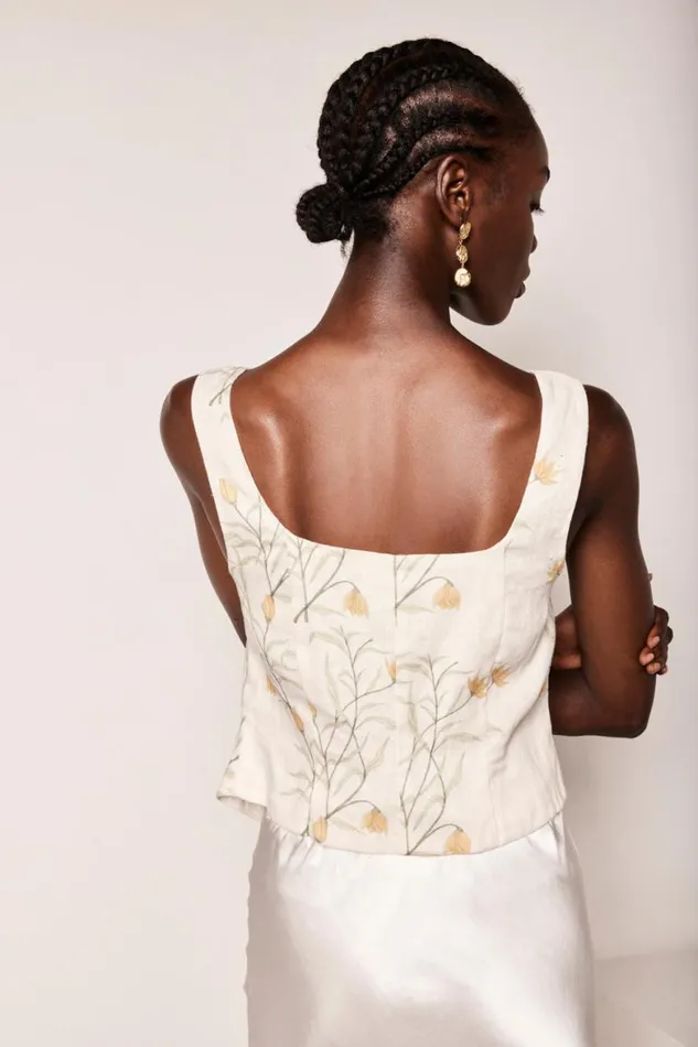 VRG GRL Sleeveless Ingrid Top Florette 8211 Women VRG GRL Sleeveless Ingrid Top Florette 8211 Women