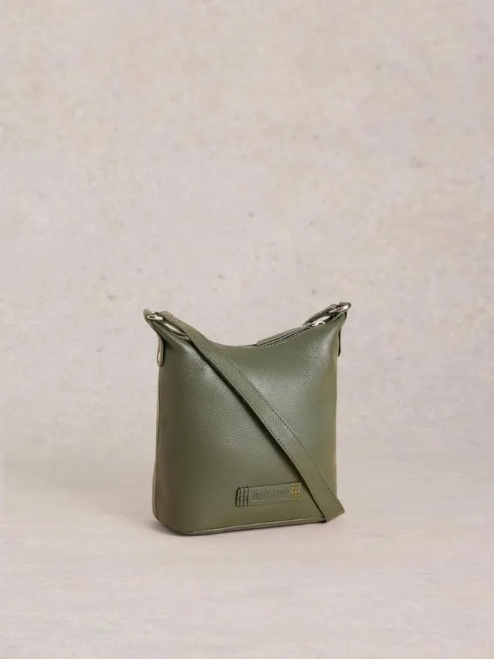 White Stuff Bags Women Mini Leather Fern Crossbody Khaki Green White Stuff Bags Women Mini Leather Fern Crossbody Khaki Green