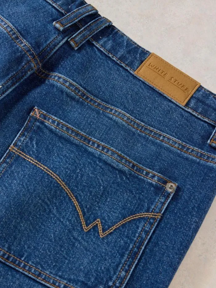 White Stuff Jeans Women Tia Cropped Wide Leg Jean Dk Denim White Stuff Jeans Women Tia Cropped Wide Leg Jean Dk Denim