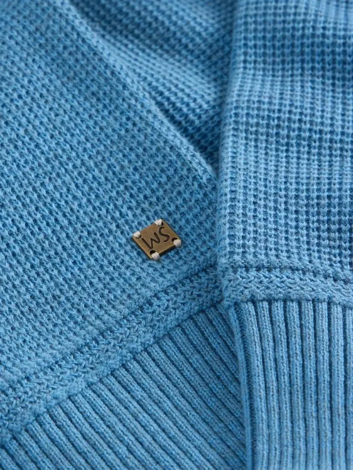 White Stuff Knitwear Men Attadale Crew Neck Jumper Light Blue White Stuff Knitwear Men Attadale Crew Neck Jumper Light Blue