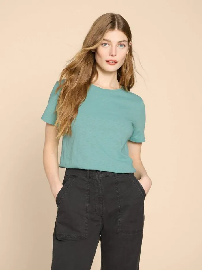 White Stuff Tops and TShirts Women ABBIE TEE Mid Teal