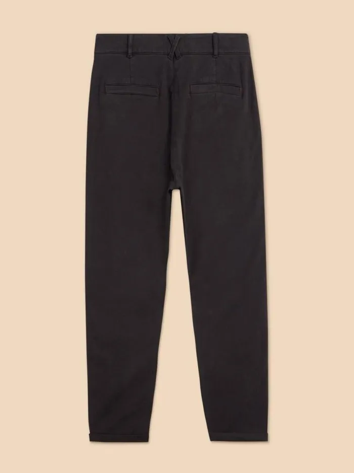 White Stuff Trousers Women Twister Chino Trouser Pure Black White Stuff Trousers Women Twister Chino Trouser Pure Black