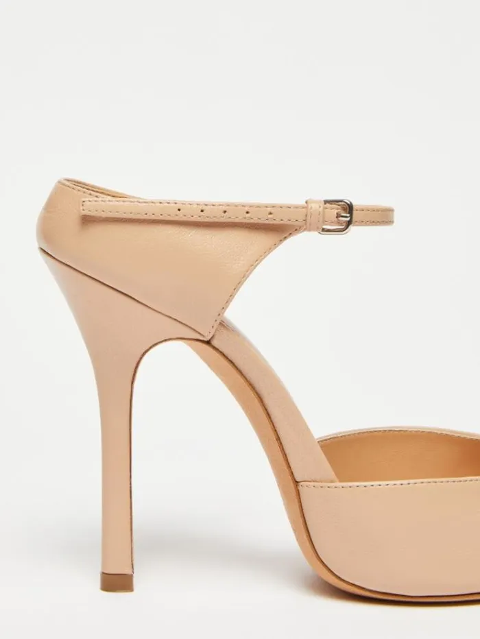 Woman Metaltoe Court Shoes Nudo Maxmara Dcollet Woman Metaltoe Court Shoes Nudo Maxmara Dcollet