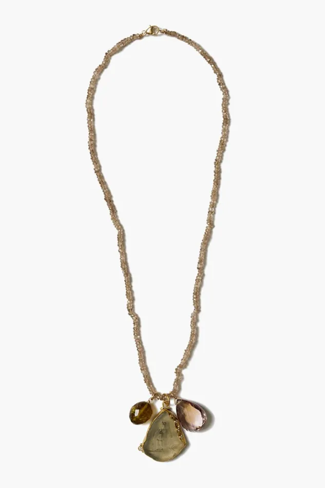 Women 14k Gaius Cameo Necklace Multi Chan Luu Necklaces