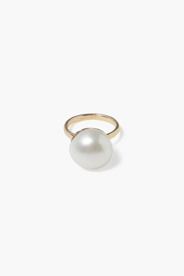 Women 14k Monaco Ring White Pearl Chan Luu Rings