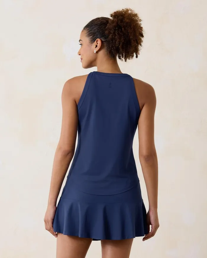 Women Abby IslandZone Crew Halter Top Island Navy Tommy Bahama Tops and Shirts Women Abby IslandZone Crew Halter Top Island Navy Tommy Bahama Tops and Shirts