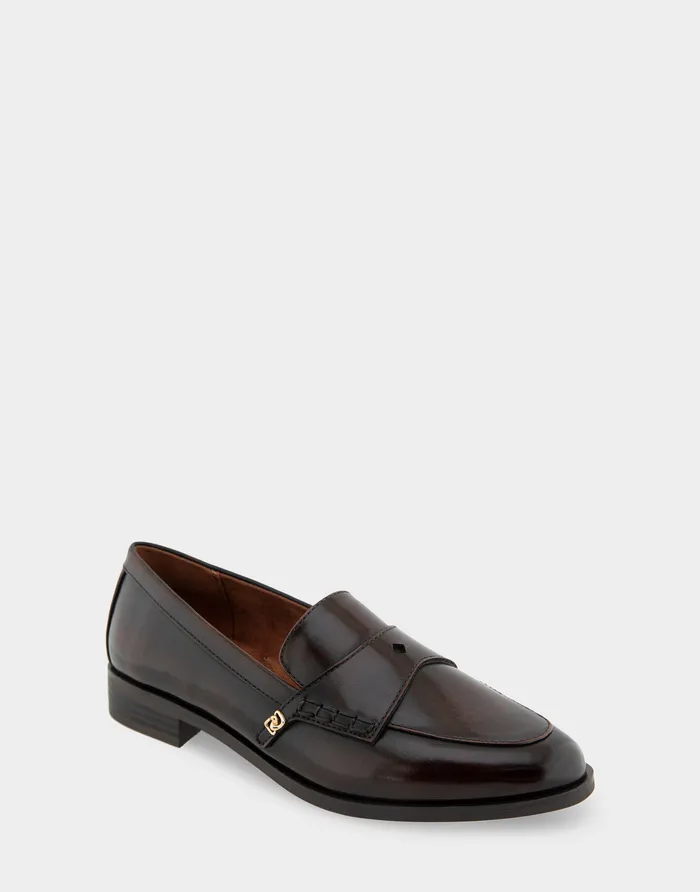 Women Aerosoles Loafers Comfortable Tailored Dress Loafer With Signature Metal Detail In Tan Burnished Faux Leather Faux Leather Women Aerosoles Loafers Comfortable Tailored Dress Loafer With Signature Metal Detail In Tan Burnished Faux Leather Faux Leather