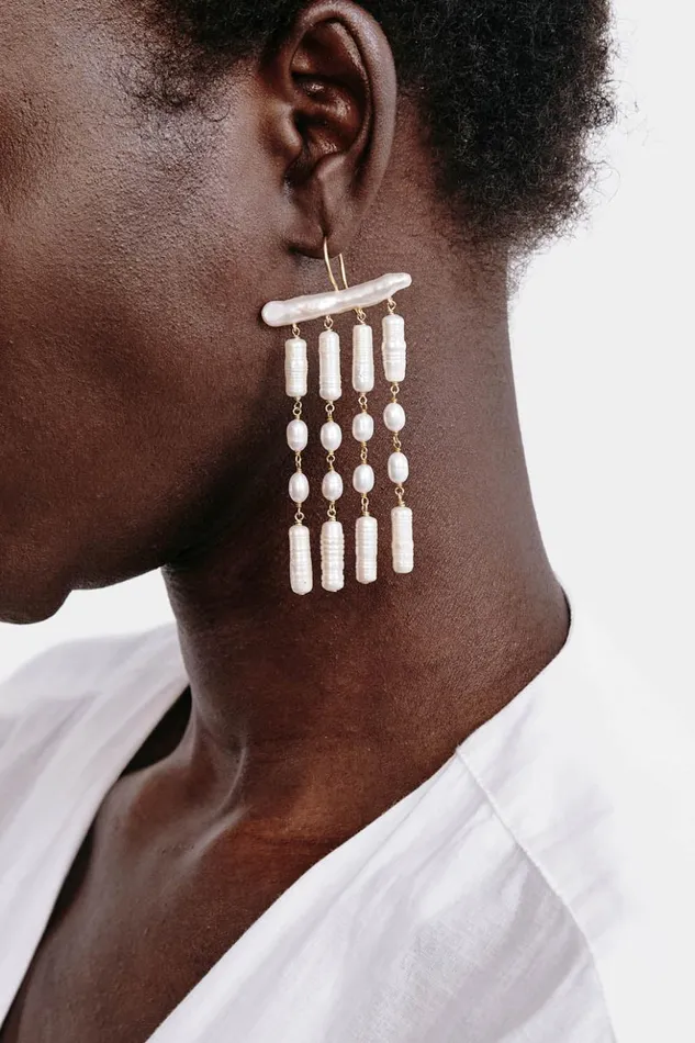 Women Amaya Drop Earrings Pearl Chan Luu Earrings