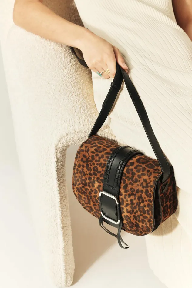 Women Bags Baandsh Shoulder Bag LOpard Printed
