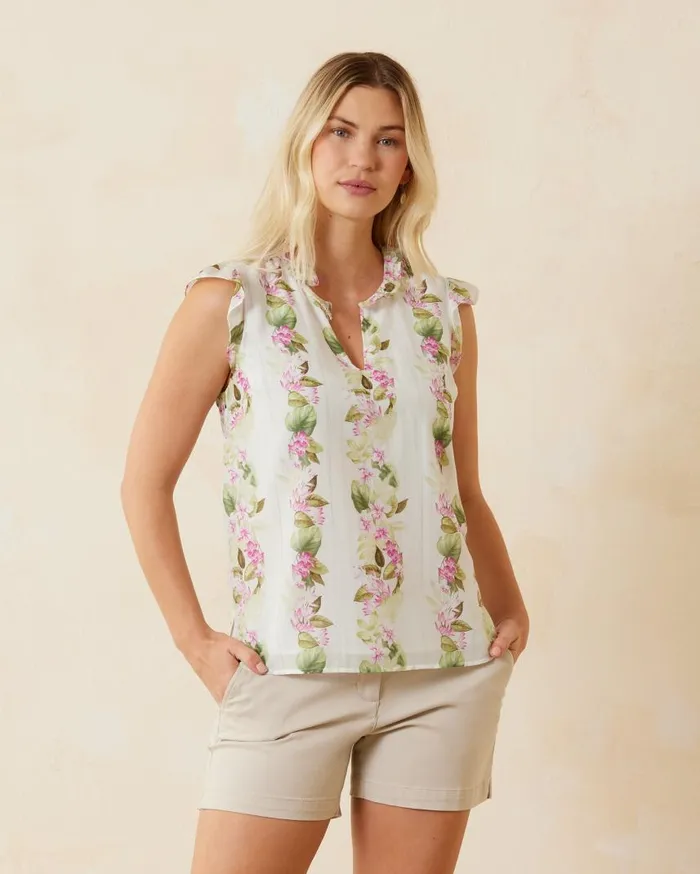 Women Bahama Coast Sleeveless IslandZone Top Black Tommy Bahama Tops and Shirts Women Bahama Coast Sleeveless IslandZone Top Black Tommy Bahama Tops and Shirts