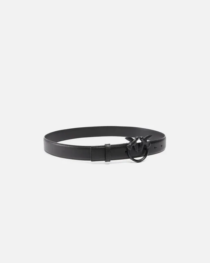 Women Belts Pinko Belt With Colored Buckle 3cm Limo Black Block Colour Women Belts Pinko Belt With Colored Buckle 3cm Limo Black Block Colour