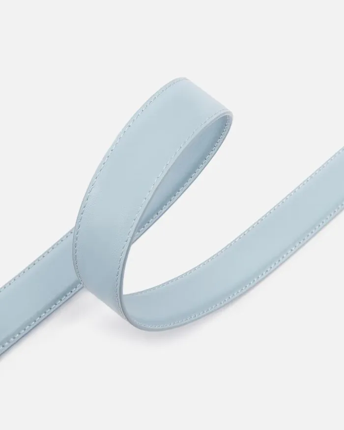 Women Belts Pinko Love Birds Leather Belt 3cm Lightblueantique Gold Women Belts Pinko Love Birds Leather Belt 3cm Lightblueantique Gold
