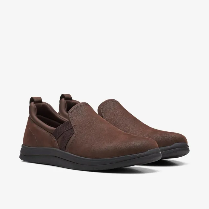 Women Breeze Bali Brown Clarks SlipOns