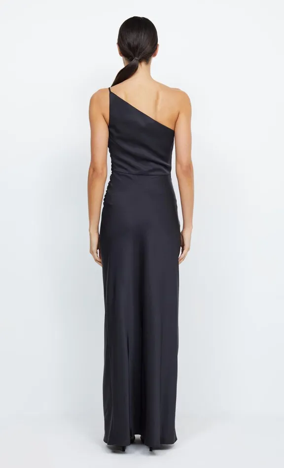 Women Bridesmaid Dresses Bec Bridge ETERNITY ASYM MAXI DRESS 8211 BLACK