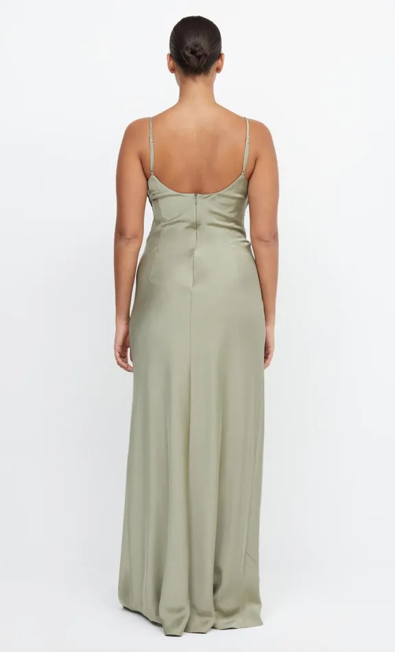 Women Bridesmaid Dresses Bec Bridge ETERNITY SCOOP MAXI DRESS 8211 SAGE