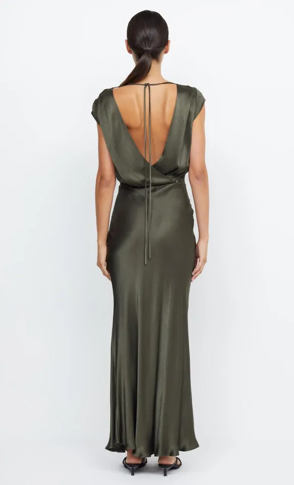 Women Bridesmaid Dresses Bec Bridge MOON DANCE MAXI DRESS 8211 DARK WILLOW