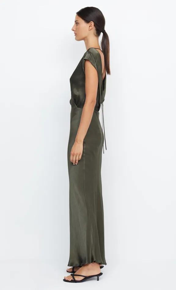 Women Bridesmaid Dresses Bec Bridge MOON DANCE MAXI DRESS 8211 DARK WILLOW