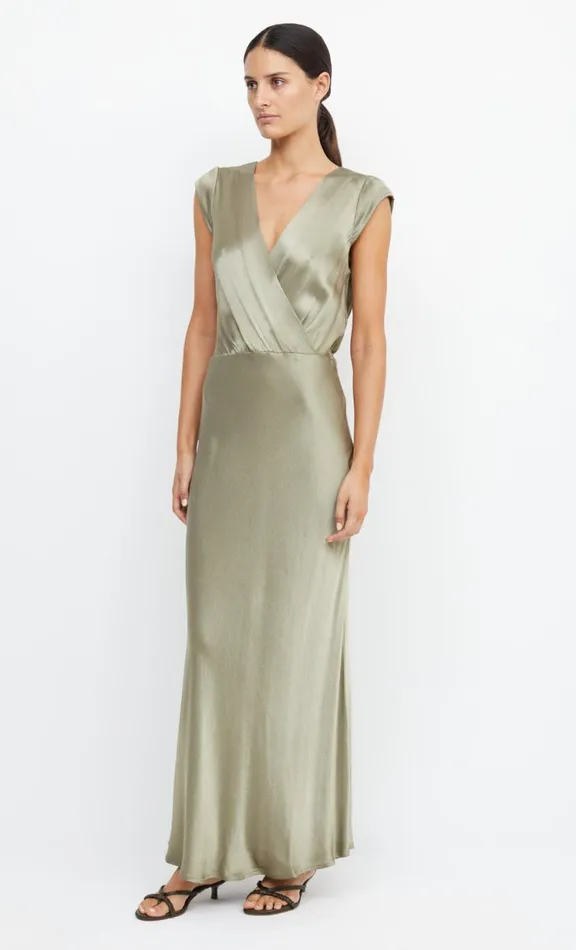 Women Bridesmaid Dresses Bec Bridge MOON DANCE MAXI DRESS 8211 SAGE