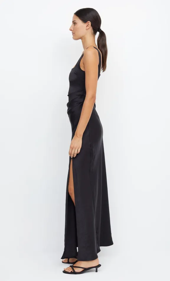 Women Bridesmaid Dresses Bec Bridge THE DREAMER SQUARE NECK DRESS 8211 BLACK