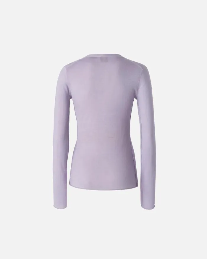 Women Cardigan Pinko Lightweight Wool And Silk Vneck Sweater Dahlia Purple Women Cardigan Pinko Lightweight Wool And Silk Vneck Sweater Dahlia Purple