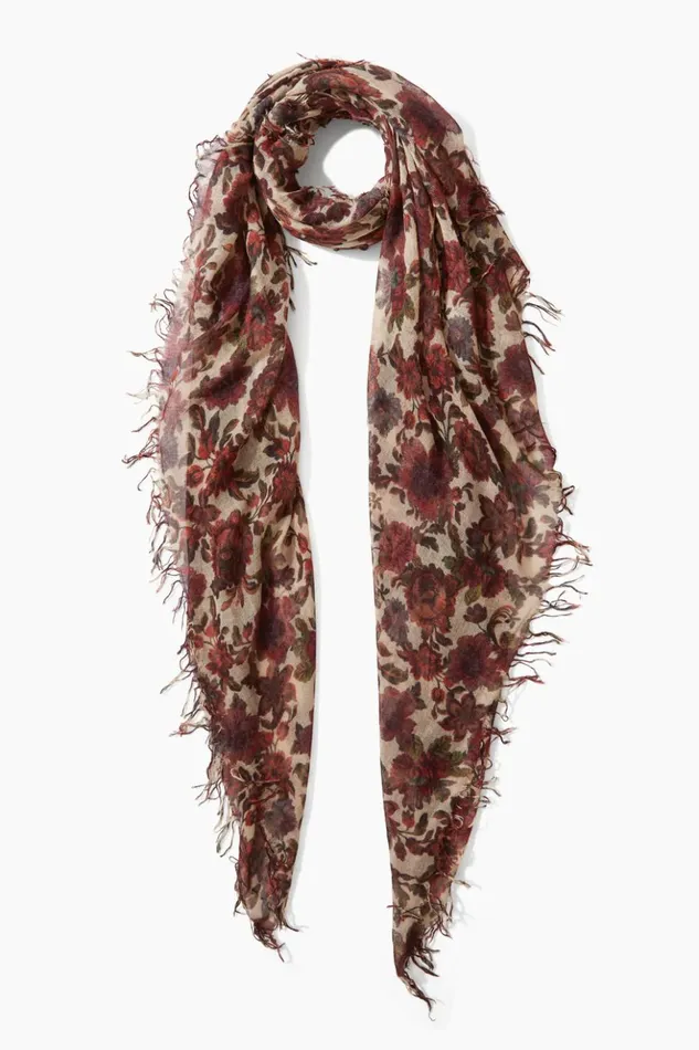 Women Cashmere And Silk Scarf Cedar Garden Chan Luu Scarves