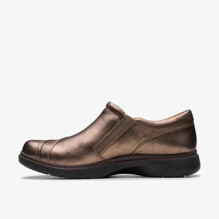 Women Certina Pure Antique Brown Clarks Clogs and Mules