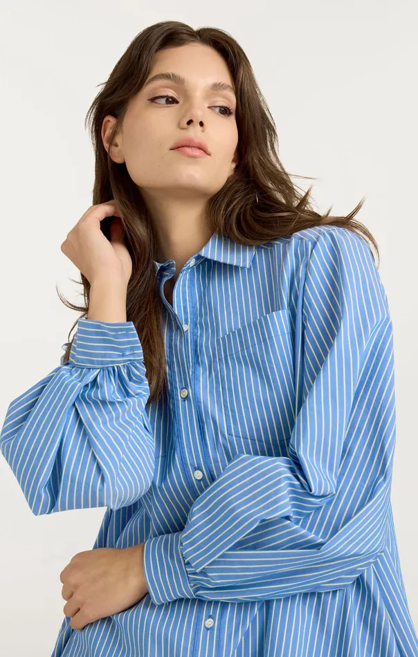 Women Cinq Sept Sutton Dress Oxford BlueChamomile Dresses