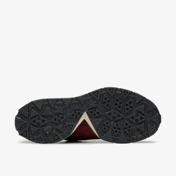 Women Craft Speed Burgundy Nubuck Clarks Sneakers