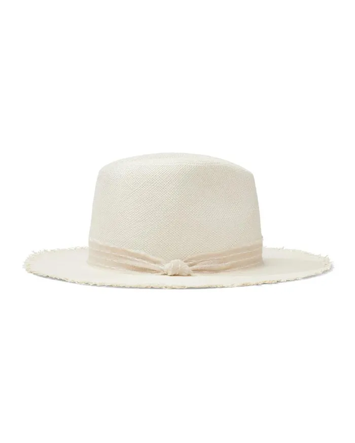 Women Crochet Raffia Fedora Hat Natural Tommy Bahama Hats and Caps