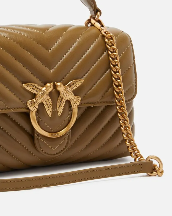 Women Crossbody Bags Pinko Mini Lady Love Bag Puff Chevron Plantationantiquegold Women Crossbody Bags Pinko Mini Lady Love Bag Puff Chevron Plantationantiquegold