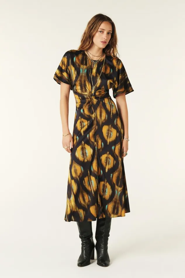 Women Dresses Baandsh MidLength Dress Soleil Blue