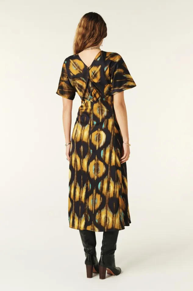 Women Dresses Baandsh MidLength Dress Soleil Blue