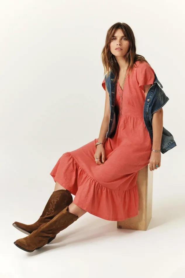Women Dresses Baandsh MidLength Dress Valma Blue