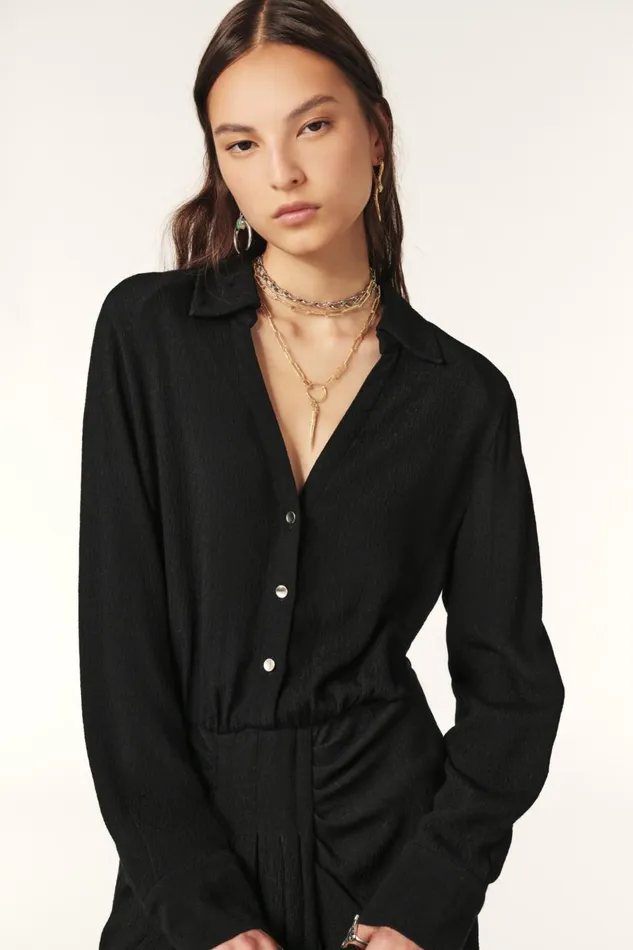 Women Dresses Baandsh Midi Dress Uria Black