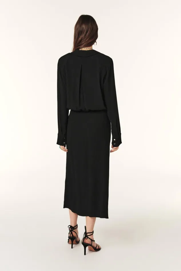 Women Dresses Baandsh Midi Dress Uria Black