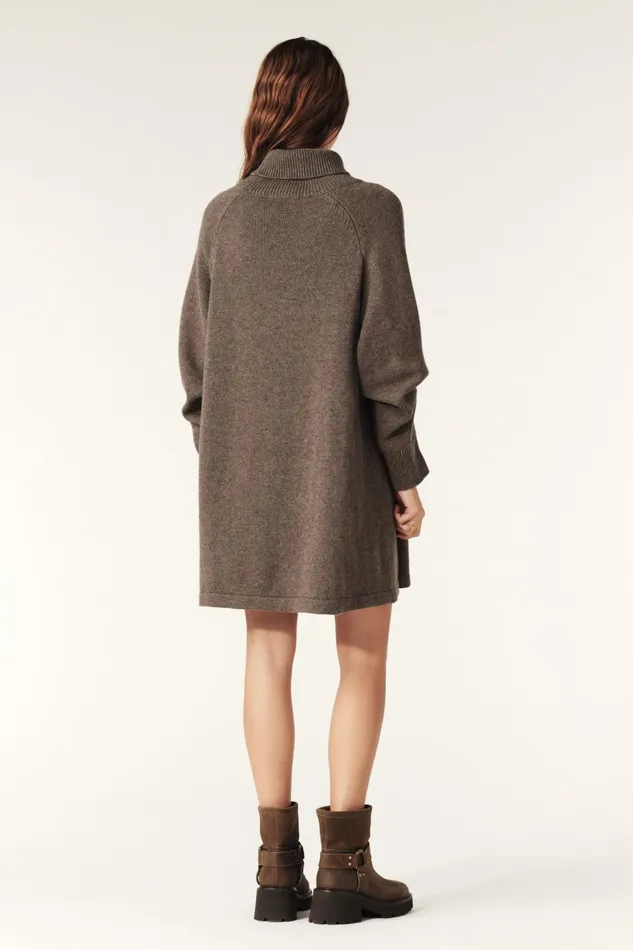 Women Dresses Baandsh Mini Jersey Dress Medee Beige