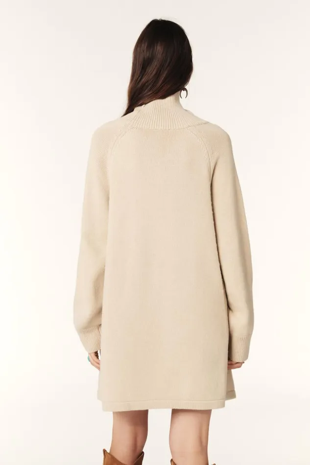 Women Dresses Baandsh Mini Jersey Dress Medee Beige