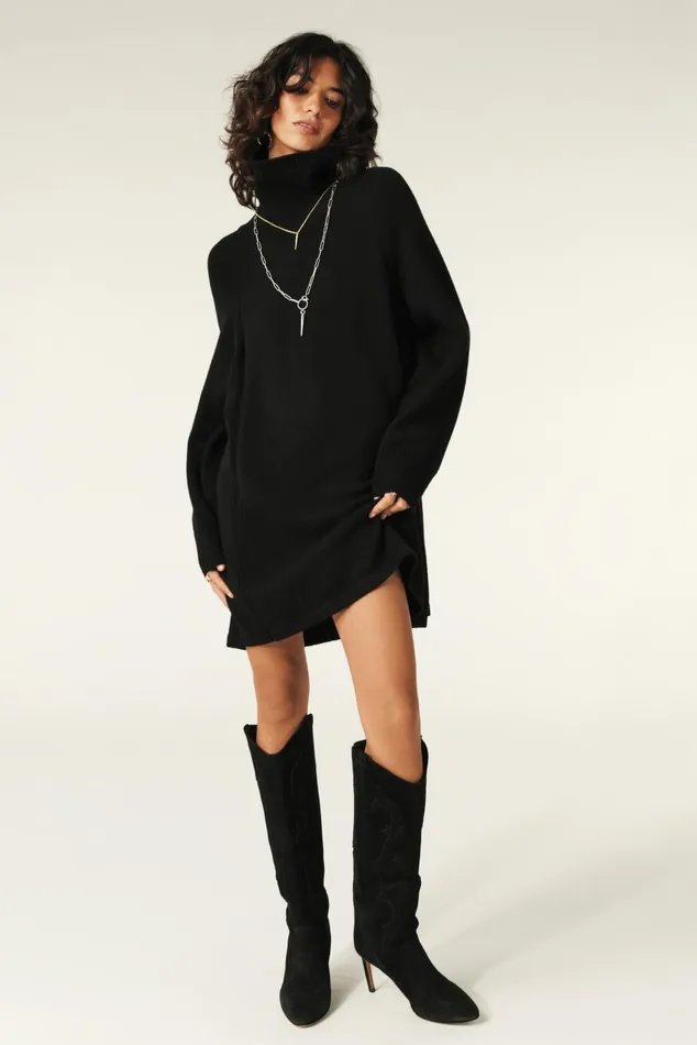 Women Dresses Baandsh Mini Jersey Dress Medee Black