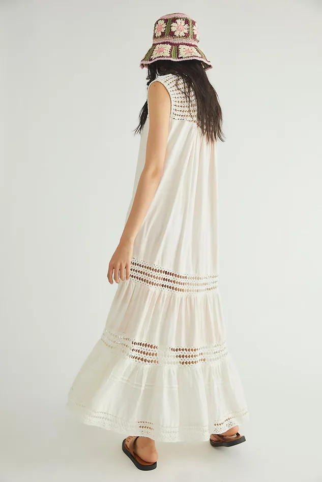 Women Dresses Free People Washed Day Dreaming Dress Primrose Combo