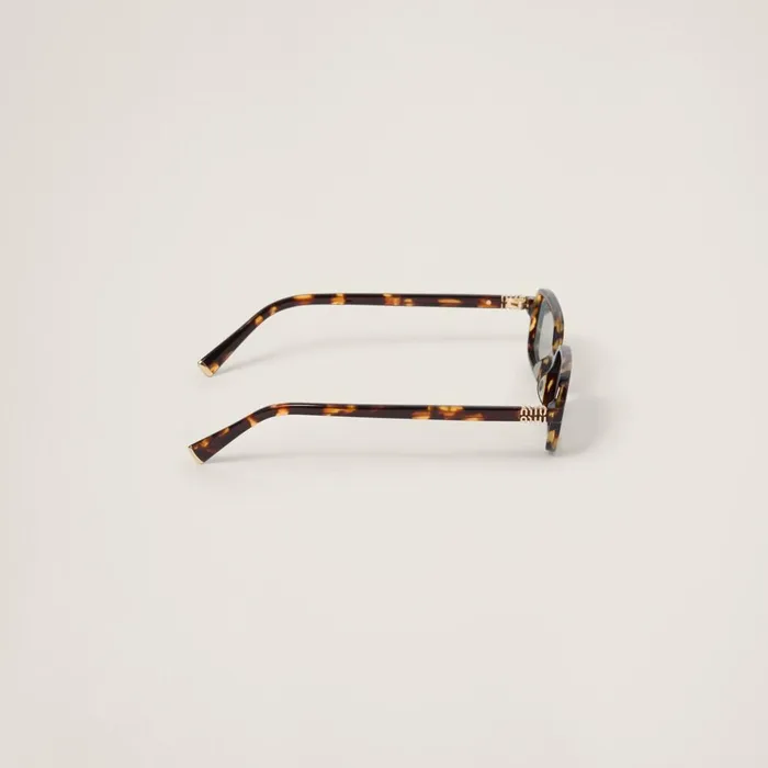 Women Eyewear Miu Miu Miu Regard Sunglasses Water Green Lenses