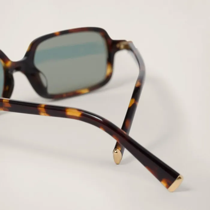 Women Eyewear Miu Miu Miu Regard Sunglasses Water Green Lenses