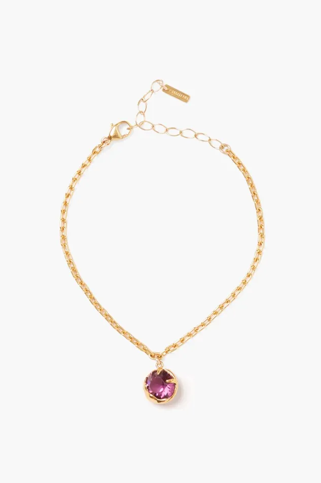 Women February Birthstone Bracelet Amethyst Crystal Chan Luu Bracelets