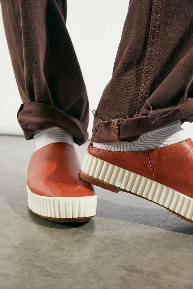 Women Flats Menswear Free People Miller Flats Rust