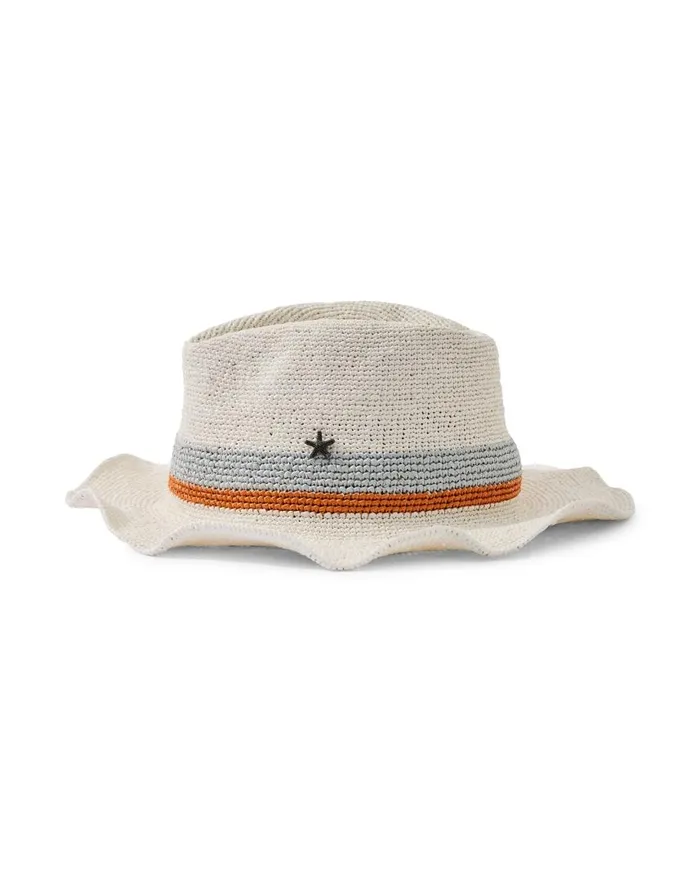 Women Gigi Crochet Raffia Hat Electric Tommy Bahama Hats and Caps