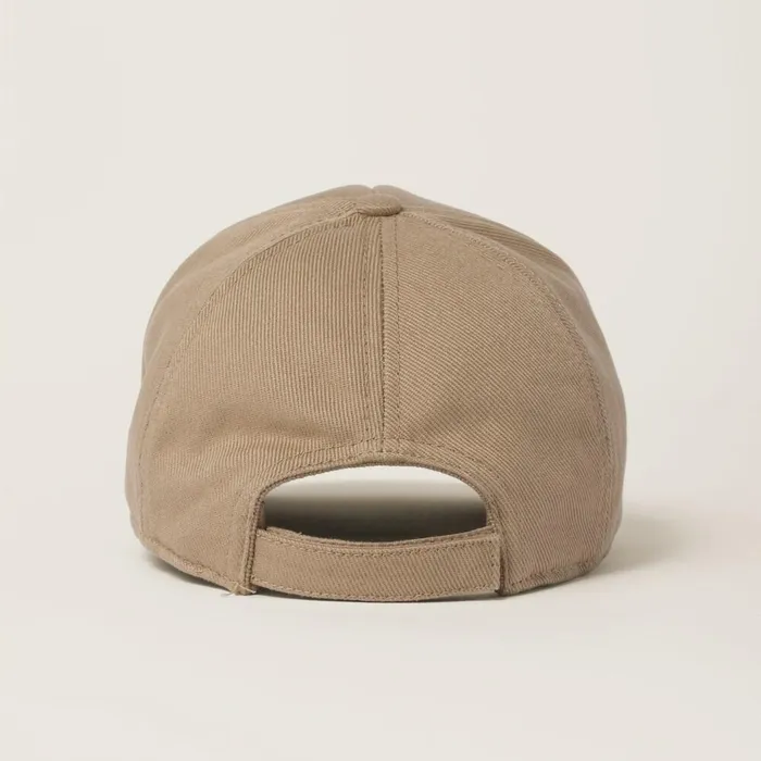 Women Hats And Gloves Miu Miu Drill Baseball Cap Khakiroyal Blue Women Hats And Gloves Miu Miu Drill Baseball Cap Khakiroyal Blue