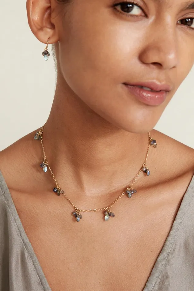 Women Hila Necklace Labradorite Mix Chan Luu Necklaces
